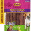 Gourmet Triple Chew Twists Apple & Duck Flavor Dog Chews, 6 count
