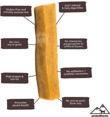 Yak Milk Jumbo Dog Value Pack Dog Chew Treats, 3 count