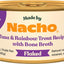 Flaked Tuna & Rainbow Trout Recipe in Bone Broth Grain-Free Wet Cat Food, 3-oz can, case of 12