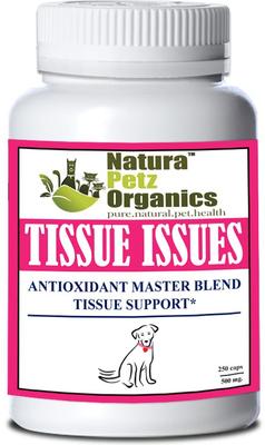 TISSUE ISSUES* Antioxidant Master Blend Tissue Support* Dog Supplement, 250 count
