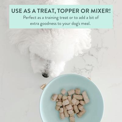 Woof Beef Green Tripe Grain-Free Freeze-Dried Dog Treats, 1.4-oz bag