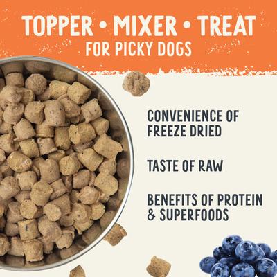 Chicken Recipe Freeze-Dried Raw Dog Food, 3.5-oz bag