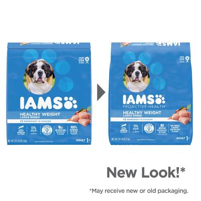 Proactive Health Adult Large Breed Healthy Weight Control with Real Chicken Dry Dog Food, 29.1-lb bag