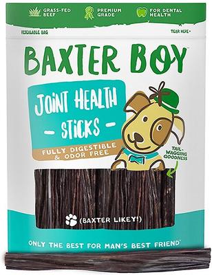 Premium Beef Gullet Sticks 6" Dog Treats, 25 count