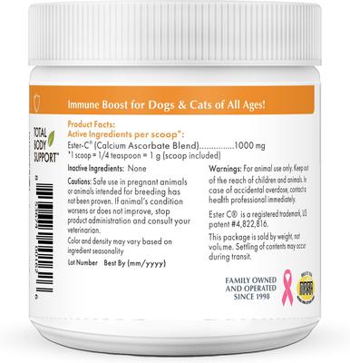 Pure Estrer-C Immune Boost Dog & Cat, 4-oz jar