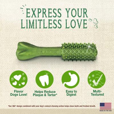 Nutri Dent Natural Dental Fresh Breath Flavored Chew Treat, Medium, 40 count