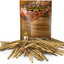 Natural Rawhide Twists Dog Treats, 5-in, 100 count