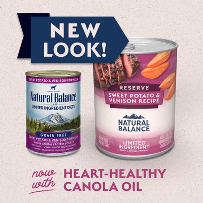 Limited Ingredient Reserve Sweet Potato & Venison Recipe Wet Dog Food, 13-oz can, case of 12