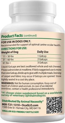 Ocu-GLO Vision Supplement for Medium & Large Dogs, 90 count