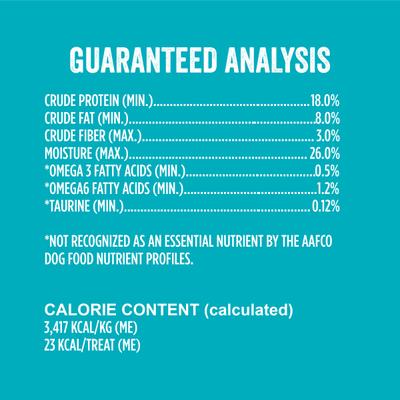 Duck, Pea & Blueberry Jerky Bites Dog Treats, 12-oz bag