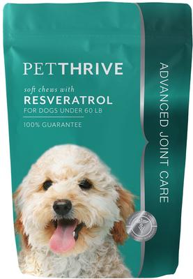 Masticables blandos con resveratrol para perros de menos de 27 kg (bolsa de 355 g)