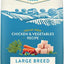 Large Breed Chicken & Vegetables Recipes Grain-Free Dry Dog Food, 30-lb bag