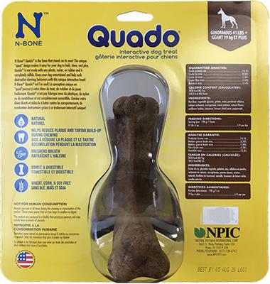 Quada BBQ Flavored Interactive Large Dental Dog Treat, 1 count