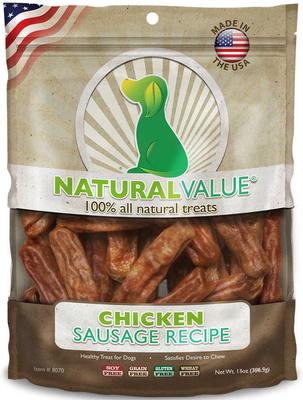 Natural Value Chicken Dog Jerky Treat, 13-oz bag