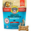 Galletas de caldo de hueso de pollo, premios crujientes naturales para perros con ingredientes limitados, bolsa de 8 oz