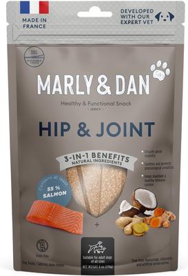 Healthy & Functional Salmon Jerky Treats for Dogs, Hip & Joint Recipe, 6oz bag