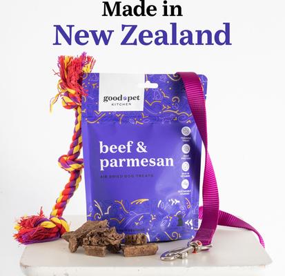 Beef & Parmesan Air Dried Dog Treat, 2.8-oz bag