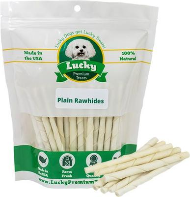 Plain Rawhide Small Dog Chews, 200 count