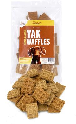 Yak Cheese Waffles Dog Treats, 4-oz bag