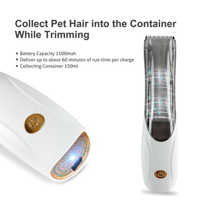 Cat & Dog Hair Grooming Clippers Kit, White, Small