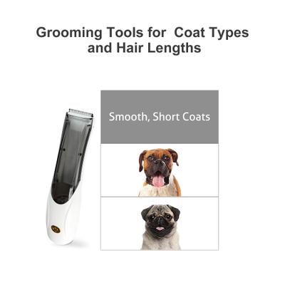 Cat & Dog Hair Grooming Clippers Kit, White, Small