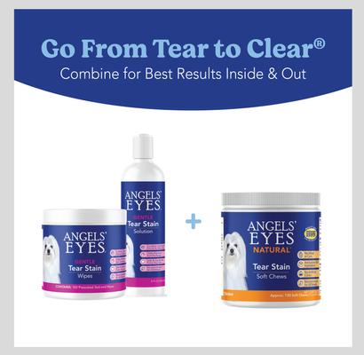 Natural Chicken Flavored Soft Chew Tear Stain Supplement for Dogs & Cats, 120 count