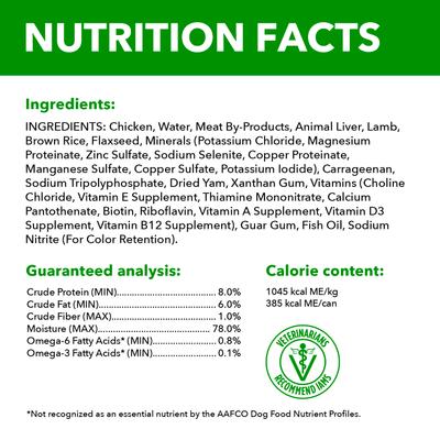 ProActive Health Classic Ground with Lamb & Whole Grain Rice Adult Canned Wet Dog Food, 13-oz can, case of 6