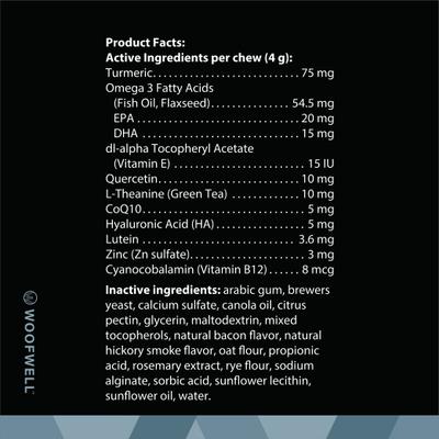 French Bulldog Health Support Bacon Flavored Soft Chews Dog Supplement, 30 count