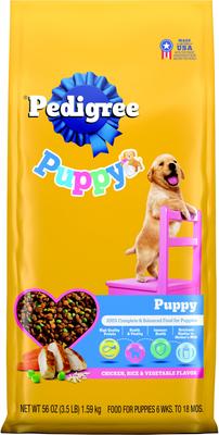 Puppy Growth & Protection Chicken & Vegetable Flavor Dry Dog Food, 3.5-lb bag