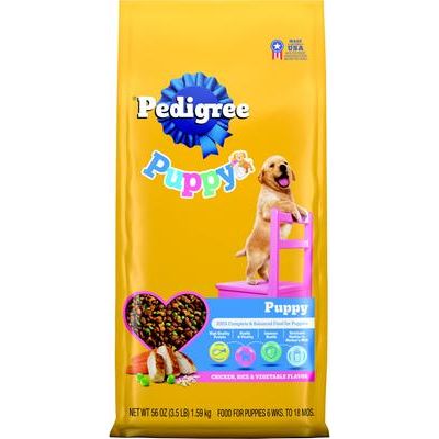 Alimento seco para perros Puppy Growth & Protection con sabor a pollo y vegetales, bolsa de 3.5 lb