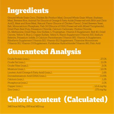 Puppy Growth & Protection Chicken & Vegetable Flavor Dry Dog Food, 3.5-lb bag