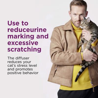 Recambio de difusor de feromonas calmantes para gatos, 30 días de duración, 6 unidades