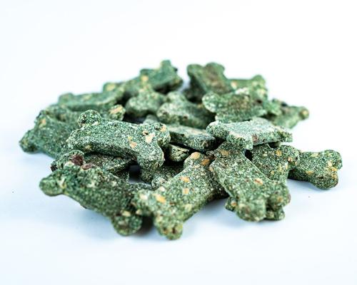 Minty Breath Bones Crunchy Dog Treats, 4-oz bag