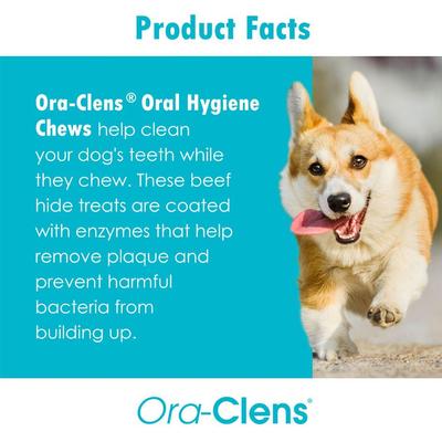 Oral Hygiene Small Dental Dog Treats, 30 count