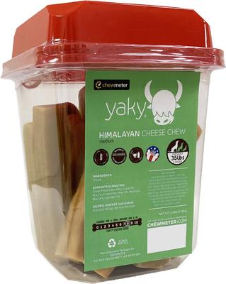 Yaky Himalayan ard Cheese Chew Dog Treats, Medium