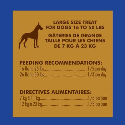 BBQ Flavored Long-Lasting Large Dental Dog Bone, 1 count