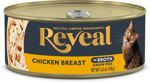 Natural Limited Ingredient Grain-Free Chicken Breast in Broth Wet Cat Food, 5.5-oz, case of 12