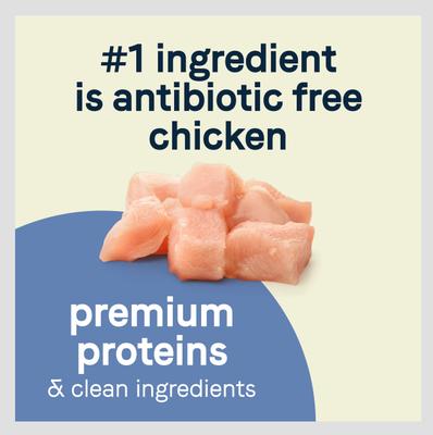 Pure Petite Premium Recipe Puppy Chicken & Wholesome Grains Dry Dog Food, 4-lb bag