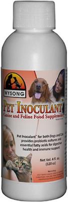 Pet Inoculant Dog & Cat Food Supplement, 4-fl oz bottle