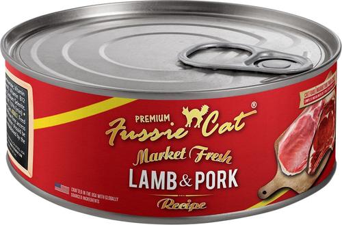 Market Fresh Lamb & Pork Wet Cat Food, 5.5-oz can, case of 24
