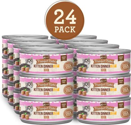 Purrfect Bistro Kitten Dinner Grain-Free Canned Cat Food, 5.5-oz, case of 24