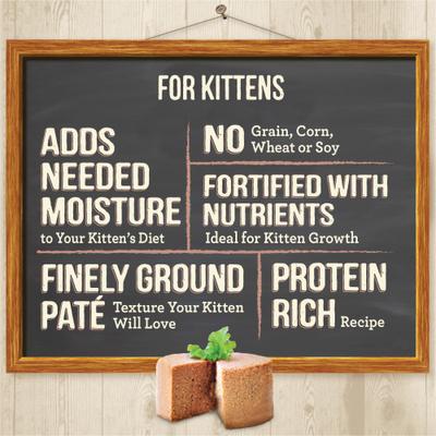 Purrfect Bistro Kitten Dinner Grain-Free Canned Cat Food, 5.5-oz, case of 24