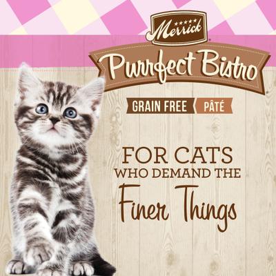 Purrfect Bistro Kitten Dinner Grain-Free Canned Cat Food, 5.5-oz, case of 24