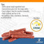 Beef Sausage Natural Dog Treats, 6 count