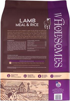 with Lamb Meal & Rice Formula Dry Dog Food, 40-lb bag