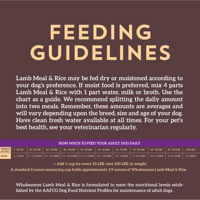 with Lamb Meal & Rice Formula Dry Dog Food, 40-lb bag