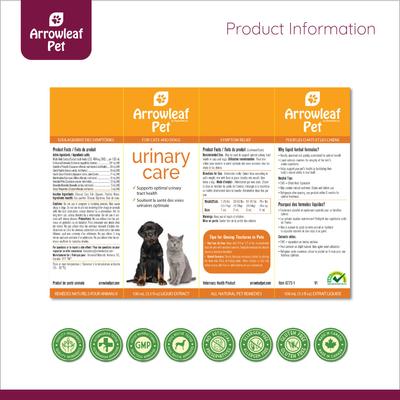 Urinary Care UTI & Tract Support for Cats & Dogs, 100-ml bottle