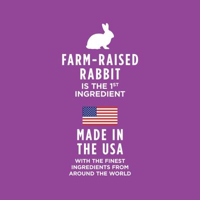 Minced Real Rabbit Recipe in Savory Gravy Grain-Free Minced Wet Cat Food, 3.5-oz cup, case of 12