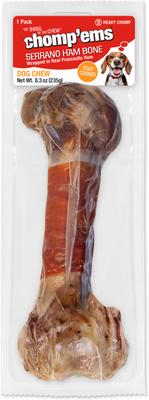 Serrano Ham Bone Wrapped with Real Prosciutto Dog Bone, 1 count