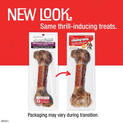Serrano Ham Bone Wrapped with Real Prosciutto Dog Bone, 1 count